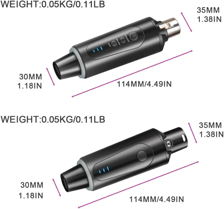 سیستم میکروفن بیسیم XLR