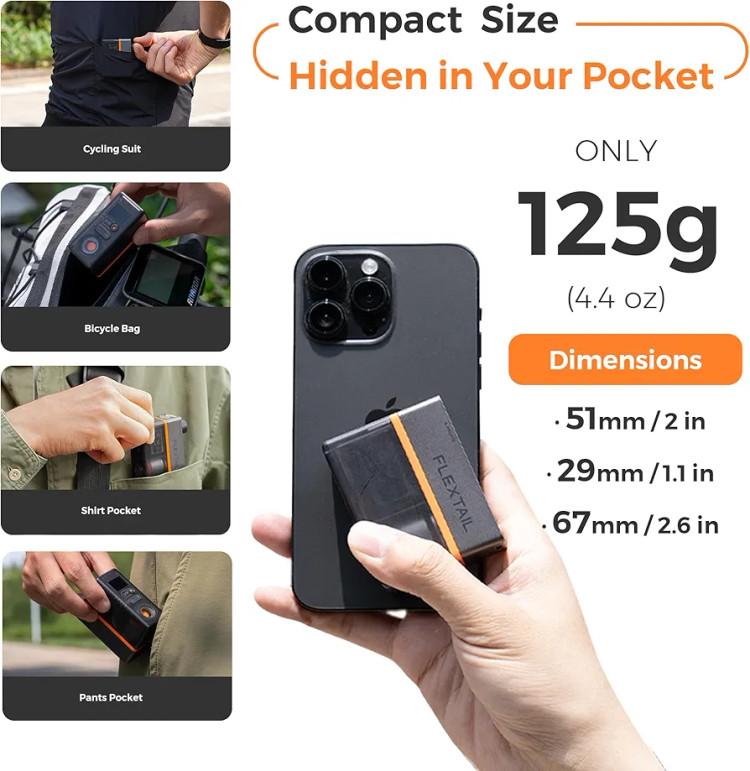 پمپ تایر قابل شارژ