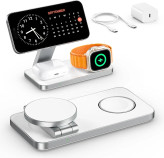 شارژر وایرلس سه کاره MagSafe QTlier