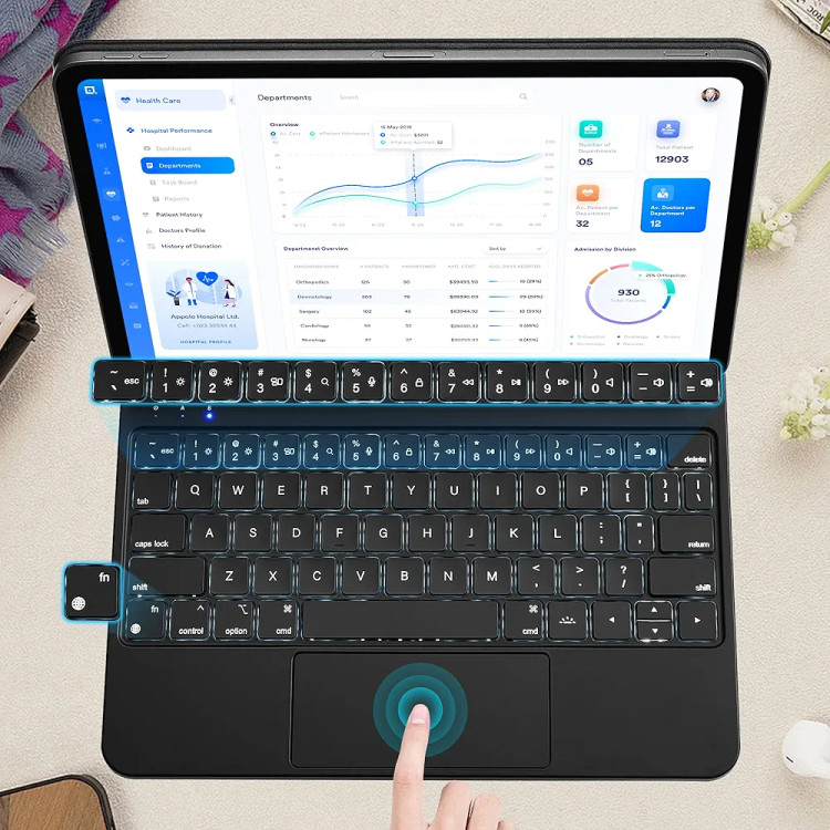 کیبورد آیپد جایگزین مجیک کیبورد