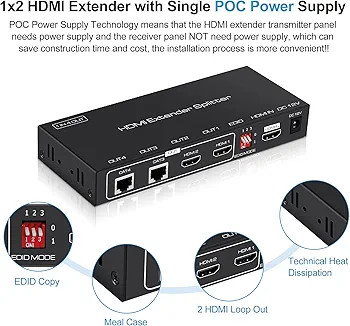 افزایش طول HDMI تا 50 متر