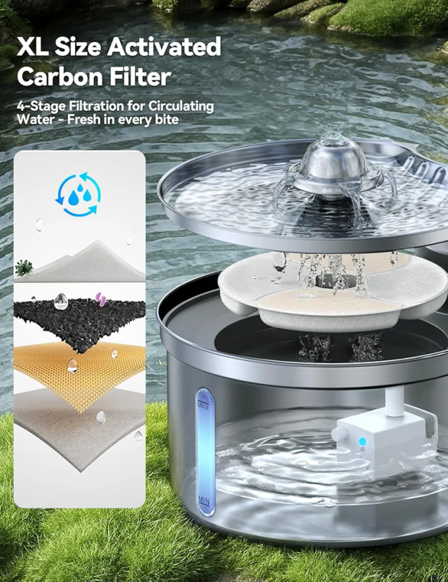 آبخوری شارژی حیوانات