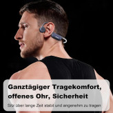 هدفون استخوانی هدفون Bone Conduction هدفون ورزشی ضدآب هدفون شنا هدفون بلوتوثی ورزشی