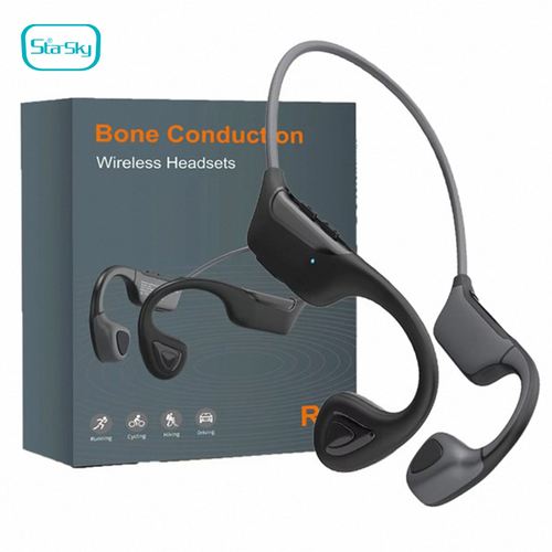 هدفون استخوانی هدفون Bone Conduction هدفون ورزشی بلوتوثی هندزفری استخوانی هدفون بی سیم R8