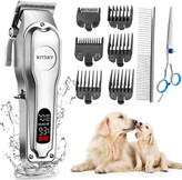 خرید ماشین اصلاح حیوانات Kitsky 8004 قیمت ماشین اصلاح سگ و گربه ماشین اصلاح حیوانات کم صدا بهترین ماشین اصلاح حیوانات خانگی ست اصلاح حیوانات خانگی دستگاه اصلاح موی سگ موزر سگ و گربه حرفهای ماشین اصلاح حیوانات با شانه ماشین اصلاح پت خانگی