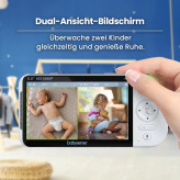 مانیتور کودک بیبی مانیتور دوربین مراقبت کودک مانیتور کودک Babysense بیبی مانیتور دو دوربینه