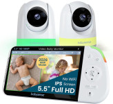 مانیتور کودک Babysense مانیتور کودک دو دوربینه مانیتور کودک HD مانیتور کودک بدون وای فای دوربین مراقبت کودک