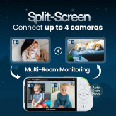 مانیتور کودک Babysense مانیتور کودک دو دوربینه مانیتور کودک HD مانیتور کودک بدون وای فای دوربین مراقبت کودک