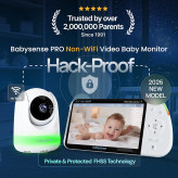 مانیتور کودک Babysense مانیتور کودک دو دوربینه مانیتور کودک HD مانیتور کودک بدون وای فای دوربین مراقبت کودک