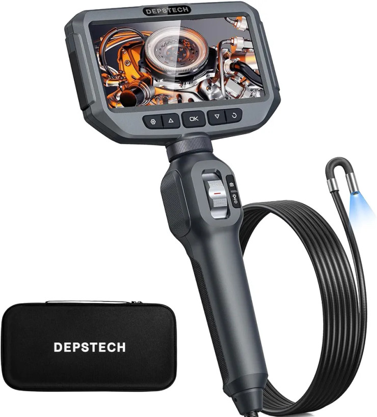 دوربین اندوسکوپی DEPSTECH دوربین بازرسی لوله