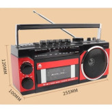 رادیو کاست خور رادیو پوکسینگ رادیو PX-250BT رادیو بلوتوث دار رادیو FM AM SW