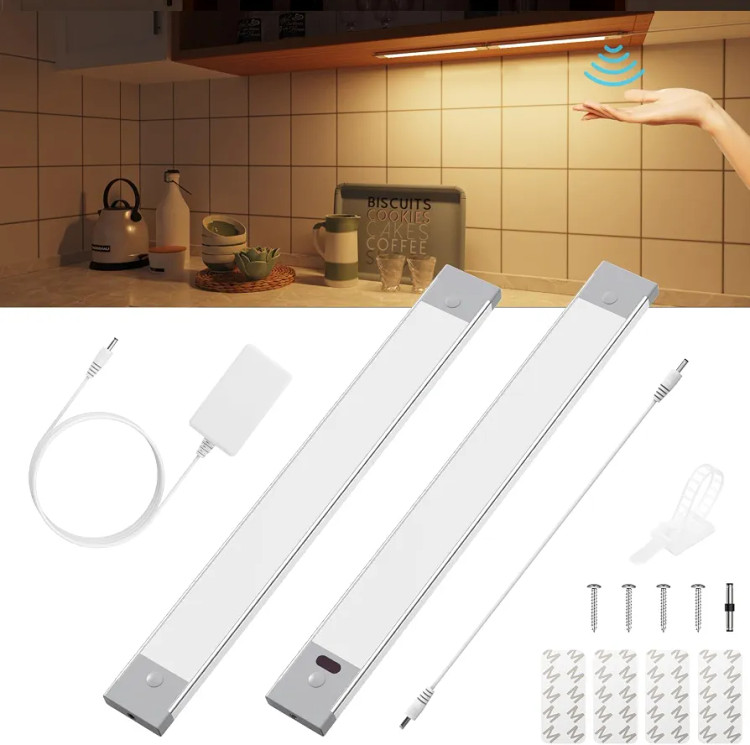 چراغ زیر کابینت چسپی(SS-1035IR12V300L-A)پک سه عددی
