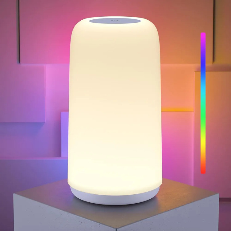 چراغ رومیزی RECHARGEABLE چراغ خواب دیمری هوشمند خرید چراغ مطالعه رومیزی لامپ کنار تخت خواب مدرن