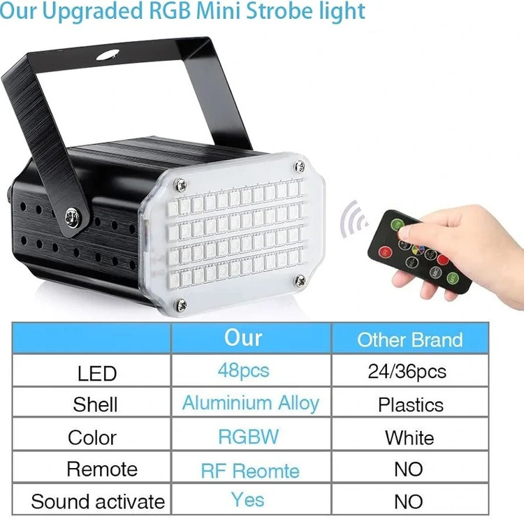 چراغ استروب XKCL-48) Mini Strobe Light)