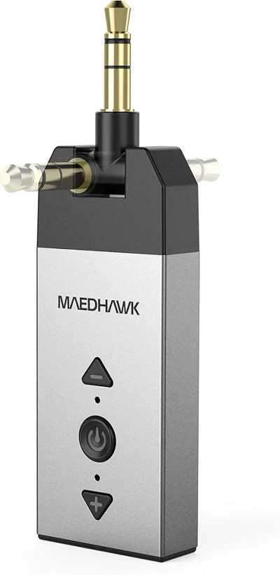 دانگل بلوتوث AUX تبدیل AUX به بلوتوث گیرنده بلوتوث خودرو MaedHawk Bluetooth Adapter