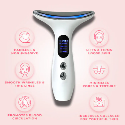 ماساژور و لیفتینگ گردن و صورت مدل(HY38 EMS)