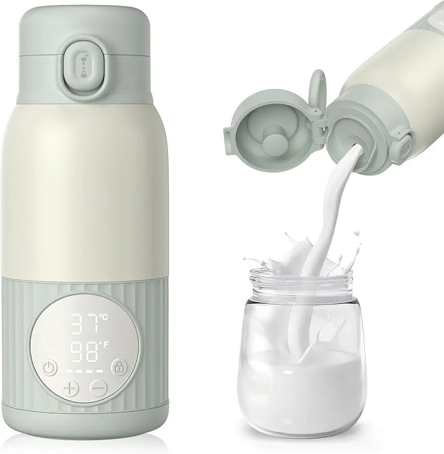 گرم کن شیر نوزاد گرم کننده شیر کودک Portable Milk Warmer H101 گرم کن قابل حمل شیر شیر گرم کن مسافرتی بطری گرم کن نوزاد گرم کننده شیر مادر گرم کن شیر خشک کودک لوازم سیسمونی نوزاد وسیله سفر کودک