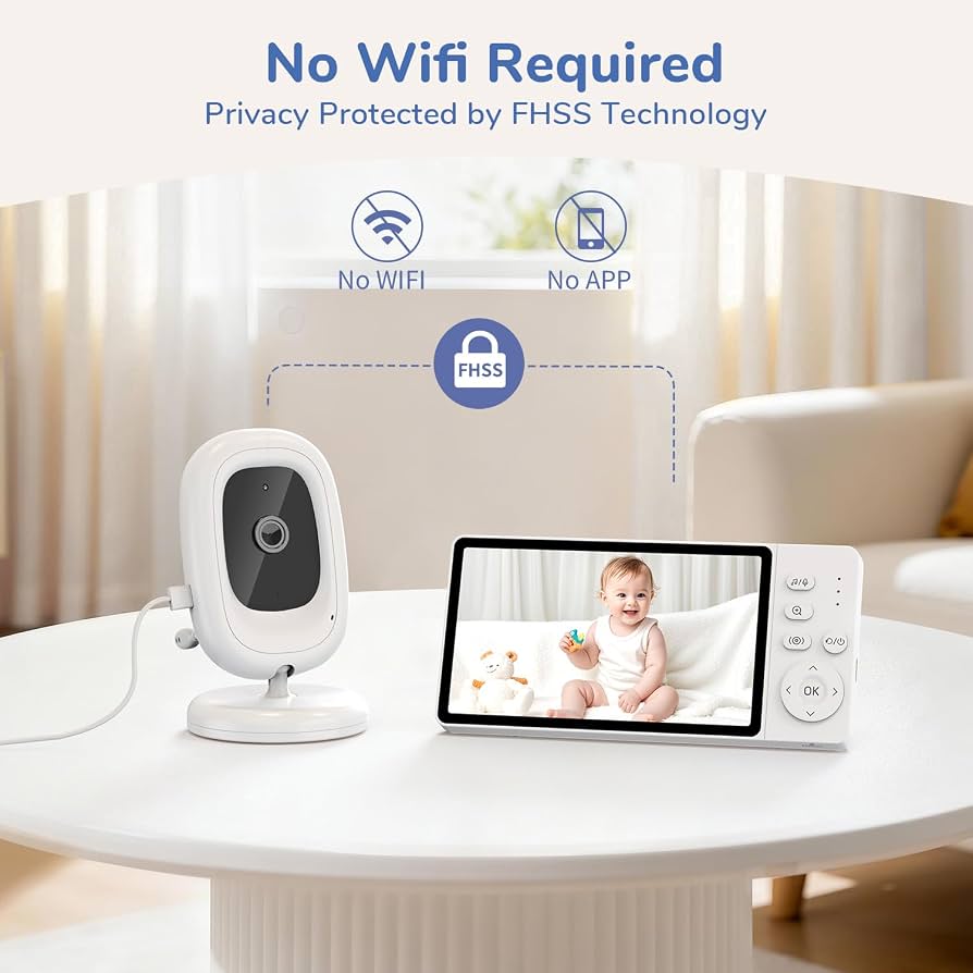 Video Monitor VB619 VB619 مانیتور کودک VB619 بیبی مانیتور VB619 مانیتور تصویری کودک مانیتور نوزاد دوربین مانیتور کودک دوربین مراقبت کودک مانیتور کودک بی‌سیم Video Baby Monitor VB619