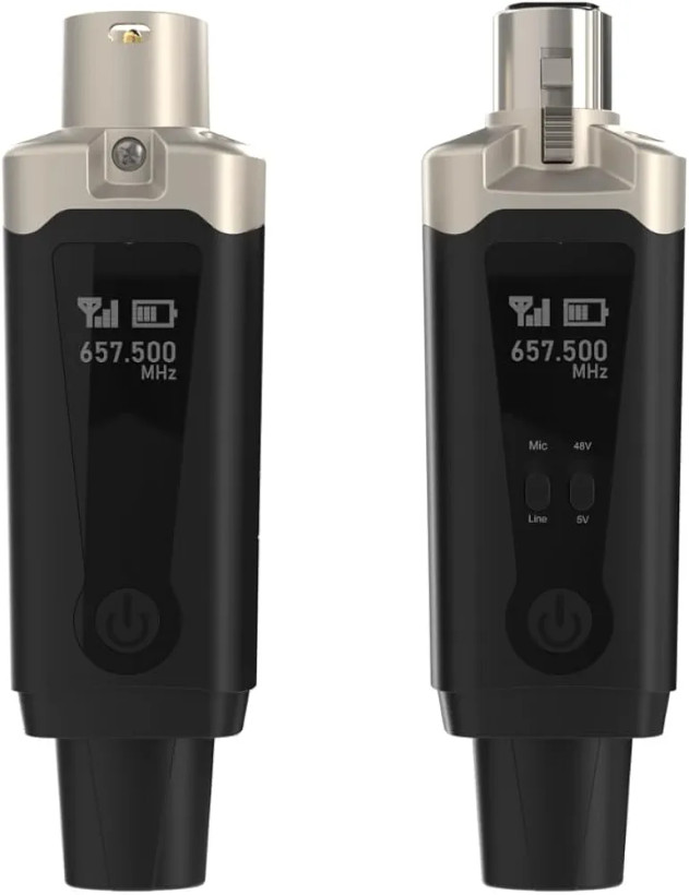 DEPUSHENG DEPUSHENG Wireless XLR فرستنده گیرنده بی سیم میکروفون سیستم میکروفون بی سیم مبدل میکروفون XLR بی سیم فرستنده میکروفون DEPUSHENG گیرنده میکروفون DEPUSHENG سیستم انتقال صدای بی سیم
