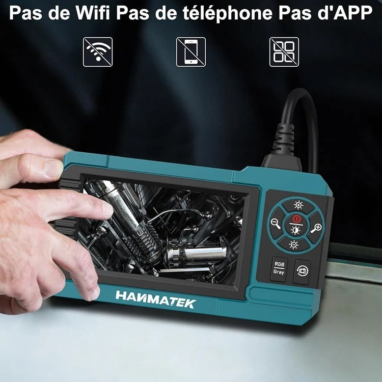 دوربین اندوسکوپ صنعتی HANMATEK IE01
