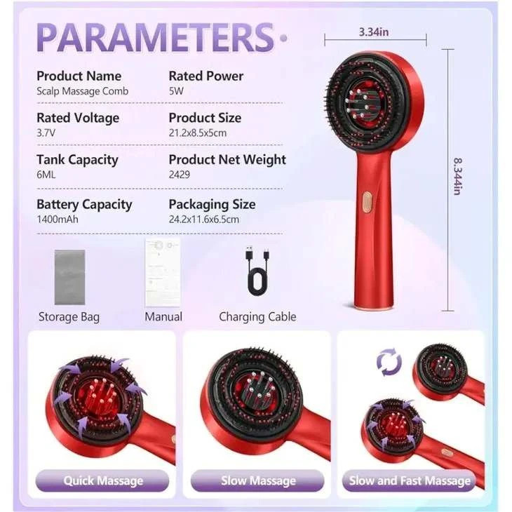 ماساژور سر مادون قرمز دار مدل xyt-0801