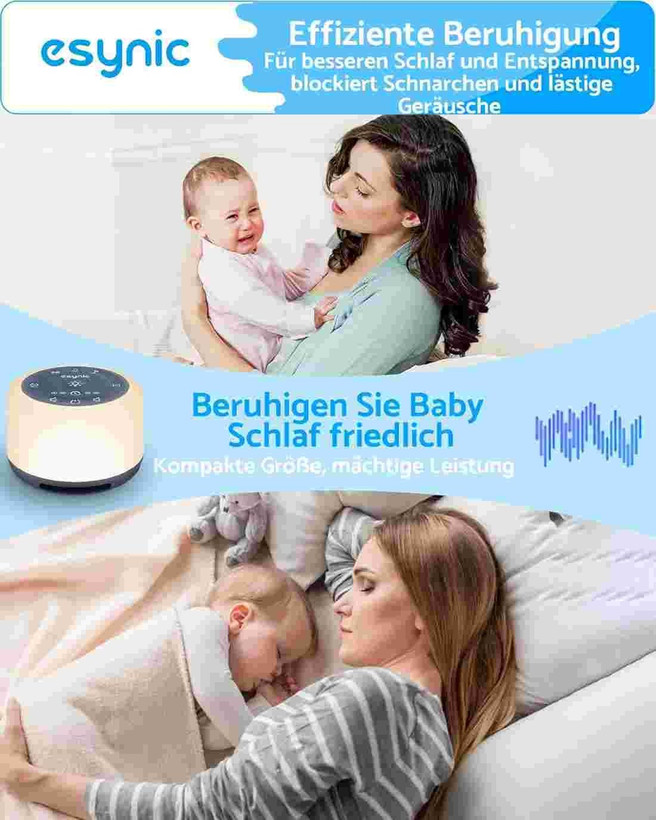 دستگاه نویز مخصوص خواب و ورزش esynic مدل SA03