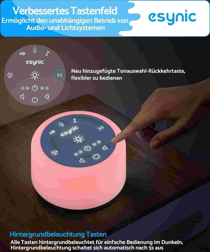 دستگاه نویز مخصوص خواب و ورزش esynic مدل SA03