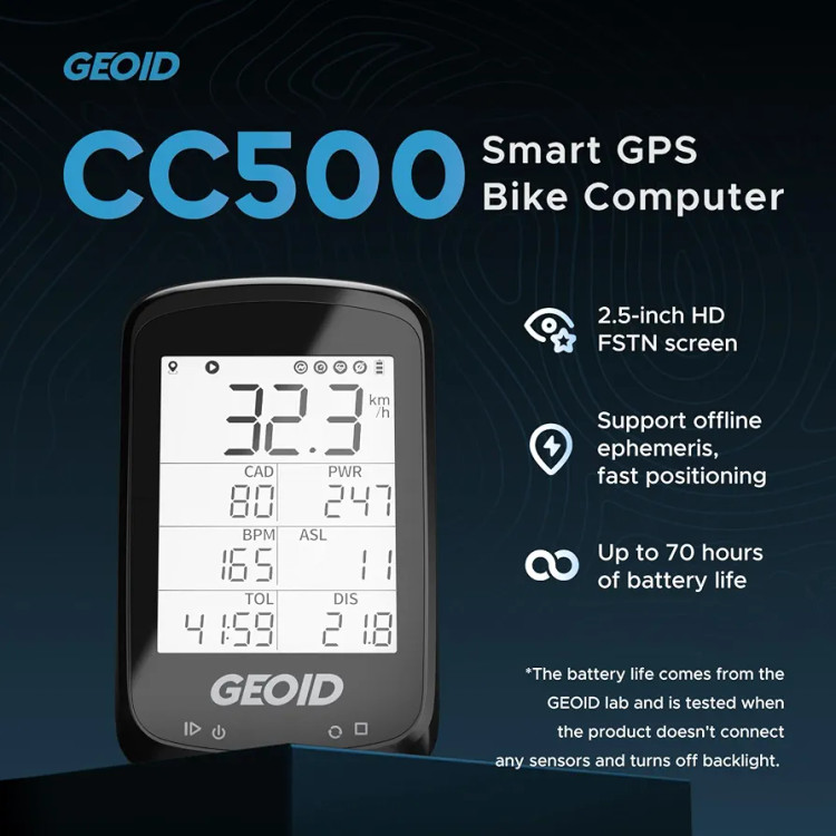 کامپیوتر دوچرخه geoid مدل cc500