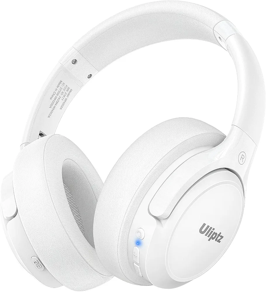 هدفون Uliptz WH202A, هدفون بی سیم Uliptz, هدفون بلوتوثی Uliptz, هدفون WH202A, هدفون روگوشی, هدفون بلوتوث 5.3, هدفون با باتری 65 ساعته