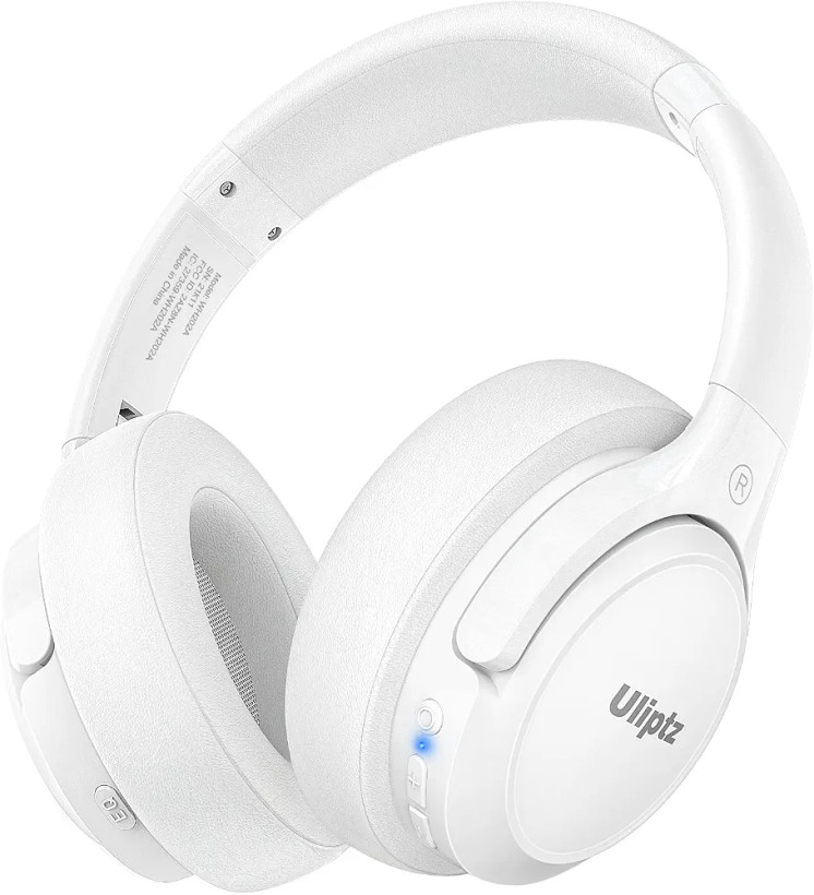 هدفون Uliptz WH202A, هدفون بی سیم Uliptz, هدفون بلوتوثی Uliptz, هدفون WH202A, هدفون روگوشی, هدفون بلوتوث 5.3, هدفون با باتری 65 ساعته