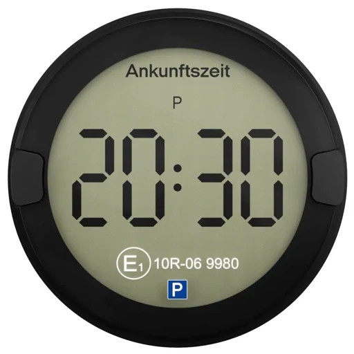 دیسک پارکینگ دیجیتال, پارکومتر دیجیتال, دیسک پارکینگ OOONO, OOONO P-DISC NO2, دیسک پارکینگ اتوماتیک, پارکومتر خودرو