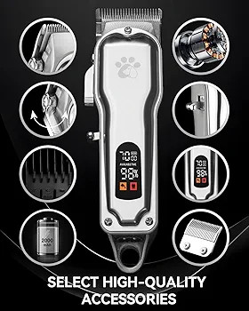 ماشین اصلاح و ست کامل حیوانات مدل clippers