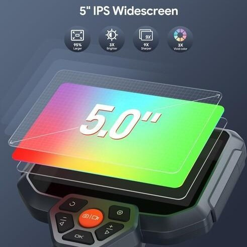 دوربین اندسکوپی صنعتی ۳۶۰درجه depstech مدلds590